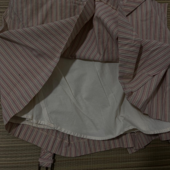 Vivienne Westwood - Candy Striped Assymetrical Pleated Skirt - Picture 5 of 11